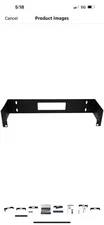 StarTech.com 2U Hinged Wall Mount Patch Panel Bracket - 6 inch Deep - 19" Patch 