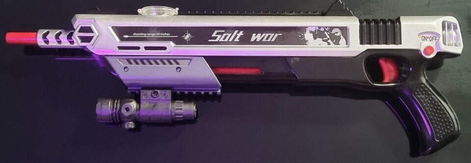 OFFICIAL SALT WARS 4.0 (RETURN STOCK) FLY OR BUG A SALT GUN +FREE LASER ...
