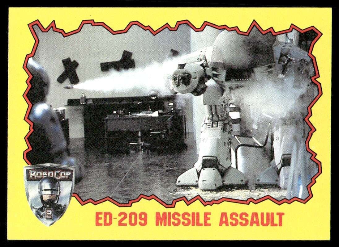 RoboCop 1990 Movie Topps Card #22 (NM)