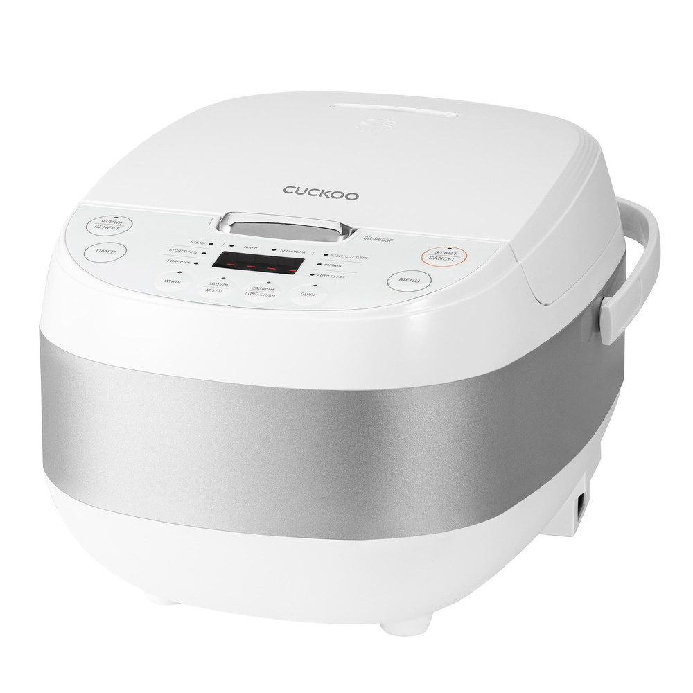 Cuckoo 12-Cup (Cooked) Rice Cooker, 10 Menu Options, Nonstick Inner Pot,CR-0605F