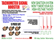 5 Pc LOT, TACH TACHOMETER SIGNAL BOOSTER per listing# 142171581596