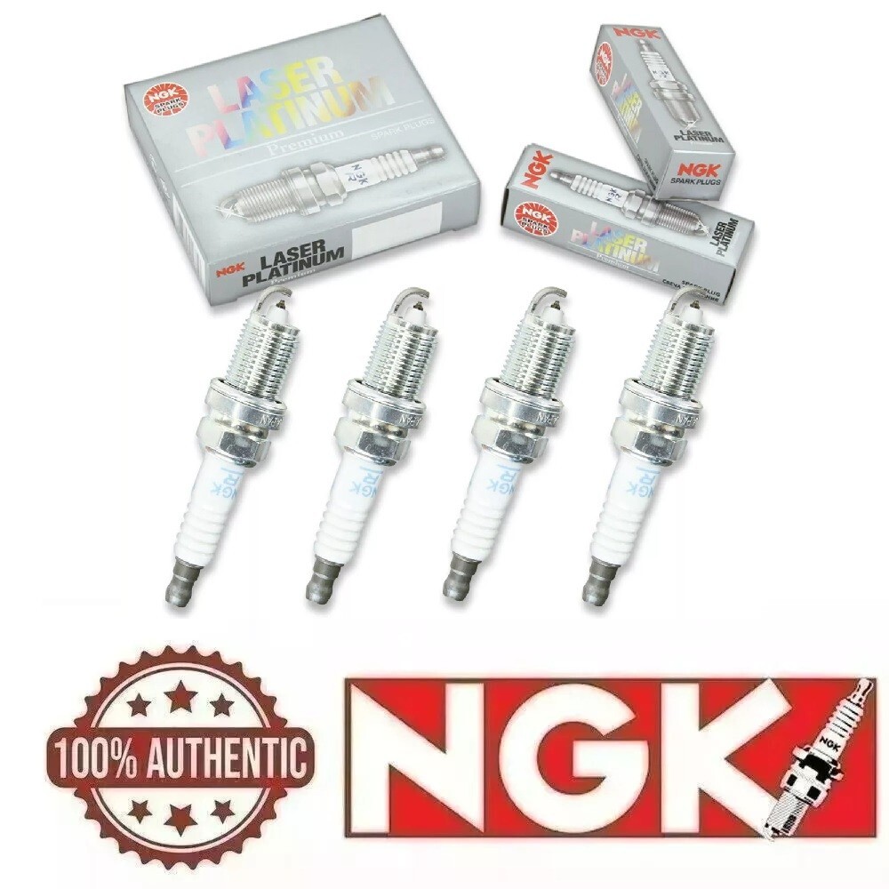 4 PIECE NGK Laser Platinum Spark Plug Set Exact OEM for Honda/Acura FAST SHIP