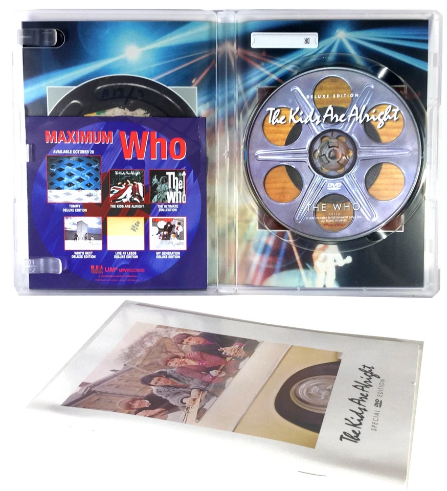 The Who - The Kids Are Alright (DVD, 1979, Widescreen, Deluxe Version) 101 Min. - Image 3 of 3