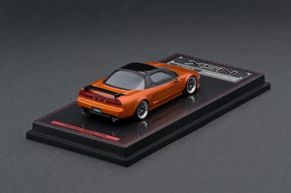 Ignition Model Honda NSX (NA1) Orange Metallic Die Cast 1/64 - Immagine 2 di 3