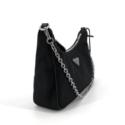 Prada Tessuto Re-Edition Multi Hobo Bag 1BH204