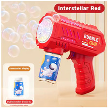Children bubble machine glowing toy fully automatic bubble gun produces