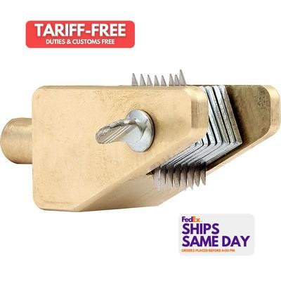 Allstar ALL10540, One Natural Brass Multi Siper Head 8 Blade Performance Parts
