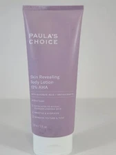 Paula's Choice Skin Revealing Body Lotion 10% AHA Glycolic Acid Antioxidants 7oz