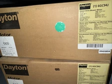 Dayton 6GC94J Direct Drive Blower Motor 3/4HP 277V 1PH 1075 3 Spd New