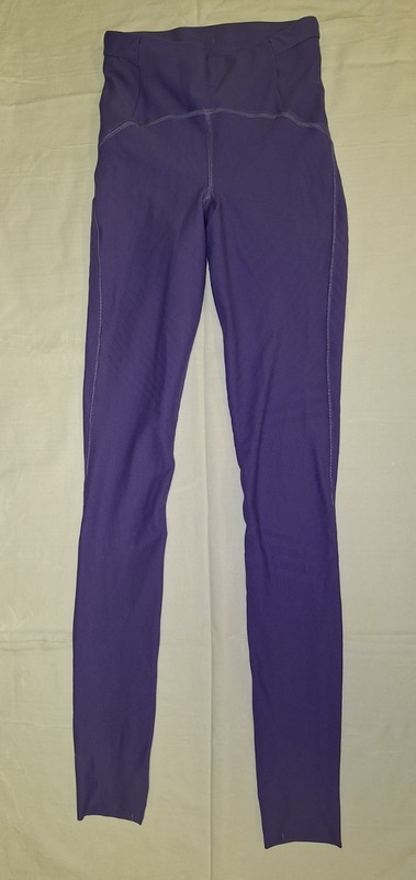 Lululemon Light Purple Women’s Leggings with Reflective Details - Sz2 - Size 2
