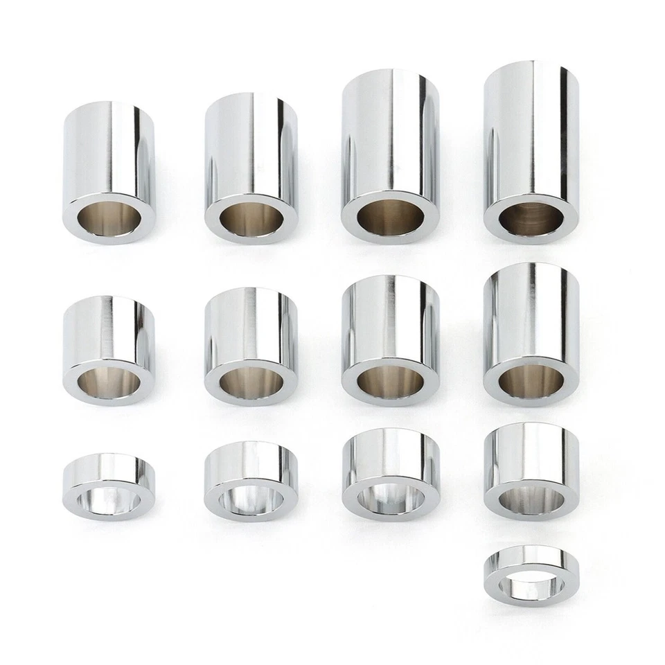 Комплект прокладок для оси колеса Harley Touring FXST FLHR FLST от 1 дюйма до 1/2 дюйма - Изображение 4 из 4