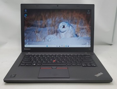 Lenovo ThinkPad T450 Core i5-5300U @ 2.30GHz 8GB RAM 500GB HDD Windows 11 Pro.
