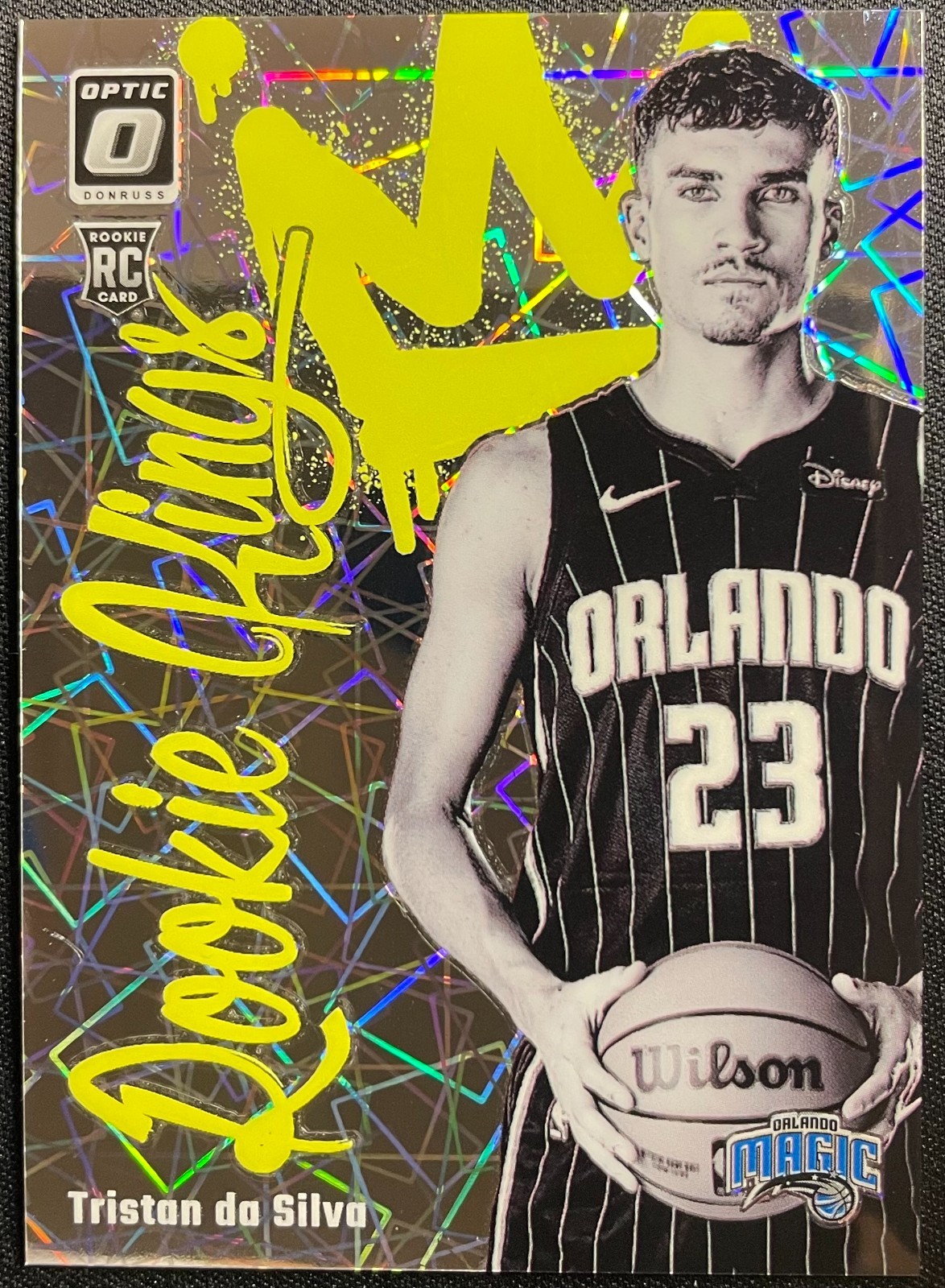 2024-25 Panini Donruss Optic Tristan Da Silva #10 RC Rookie Kings SSP