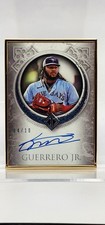 2023 Topps Transcendent Blue Framed Autograph Vladimir Guerrero Jr. 4/10