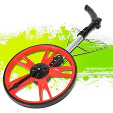 Telescoping Handle Digital LED Display SAE Measuring Wheel w/Foldable Kickstand