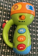 VTech Spin and Learn Color Flashlight, Lime Green
