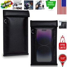 Faraday Bags for Phones  Car Keys - Ultimate Signal Blocker, 2 Pack