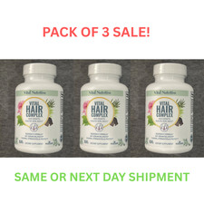 Vital Hair Complex: Boost Hair Growth, Healthy Skin  Nails - 3 pack