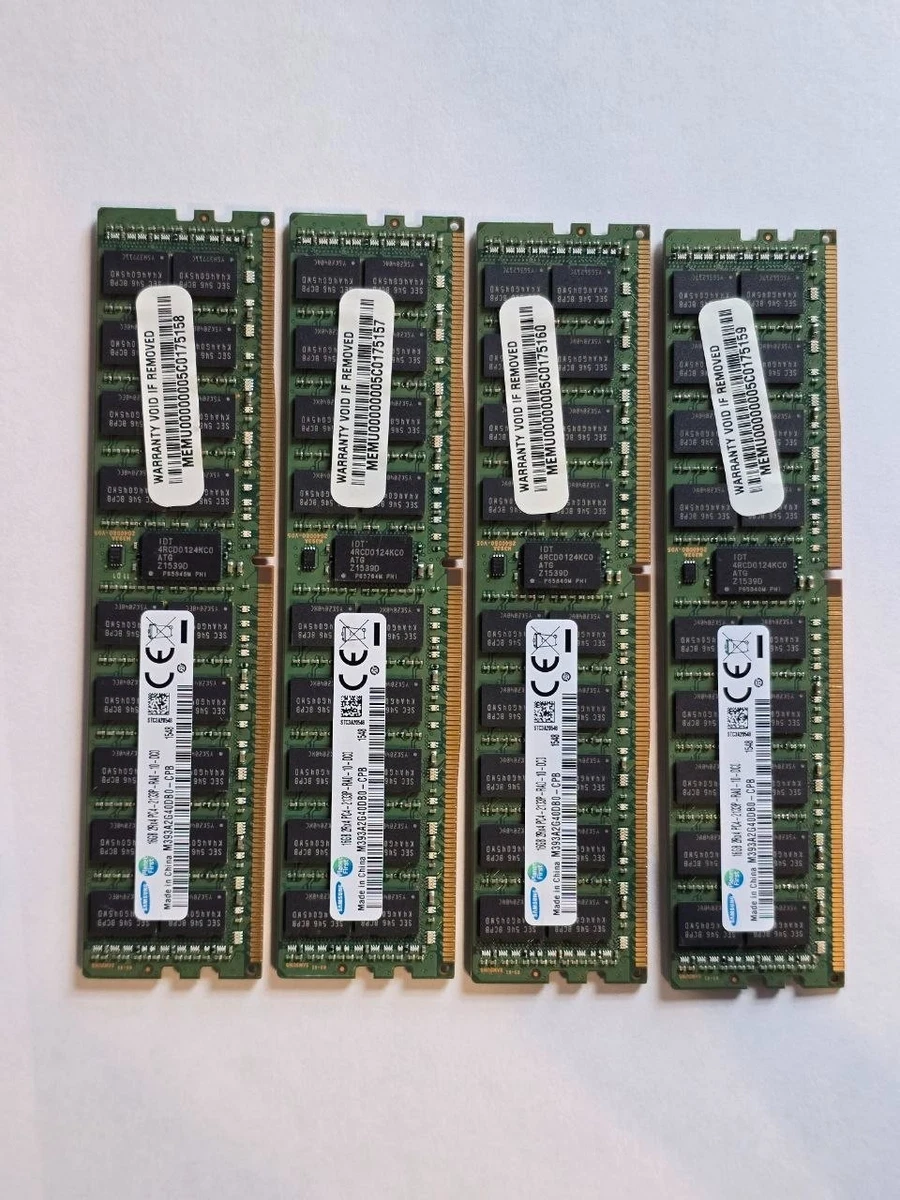 PC4-17000 (DDR4-2133) Bus Speed 64 GB Total Capacity DDR4 SDRAM