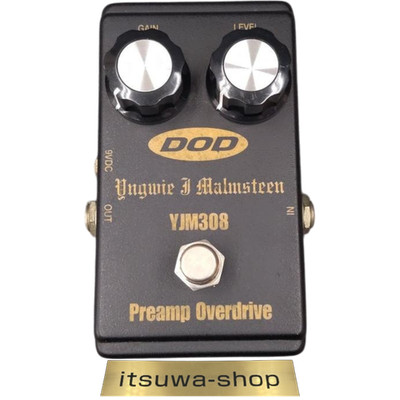 DOD YJM308 Yngwie Malmsteen Overdrive Guitar Effect Pedal Tested Working used