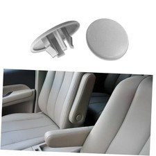 2PCS Armrest Cap Cover Compatible with 07-19 Tahoe Suburban Yukon Cadillac Gray