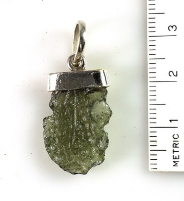 MOLDAVITE Pendant (#11) weighs 14.4 carats - RETIREMENT SALE!
