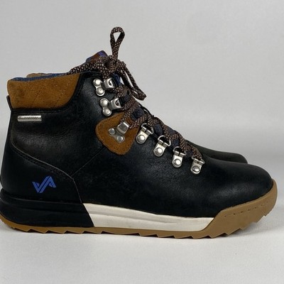 Forsake Patch Mid Hiking Boots Women's Size 7.5 Blue Black Waterproof Sneaker