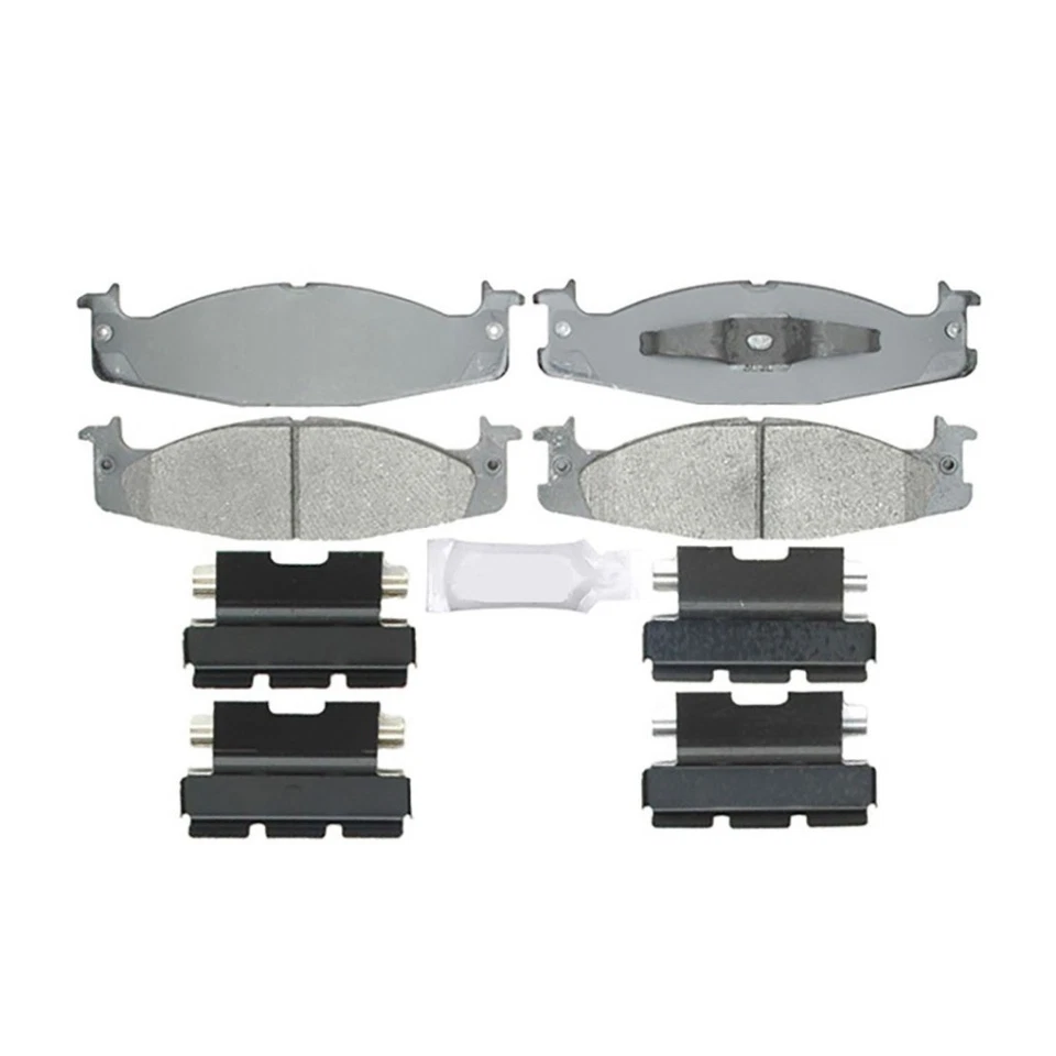Pastilhas de freio dianteiras genuínas ACDelco para Ford F-150/Bronco 1994-1996 | Conjunto de 2 rodas - Imagem 2 de 4