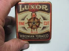 Vintage Luxor Fine Cut Mild 1oz Tobacco Empty Tin Perth Australia As Shown