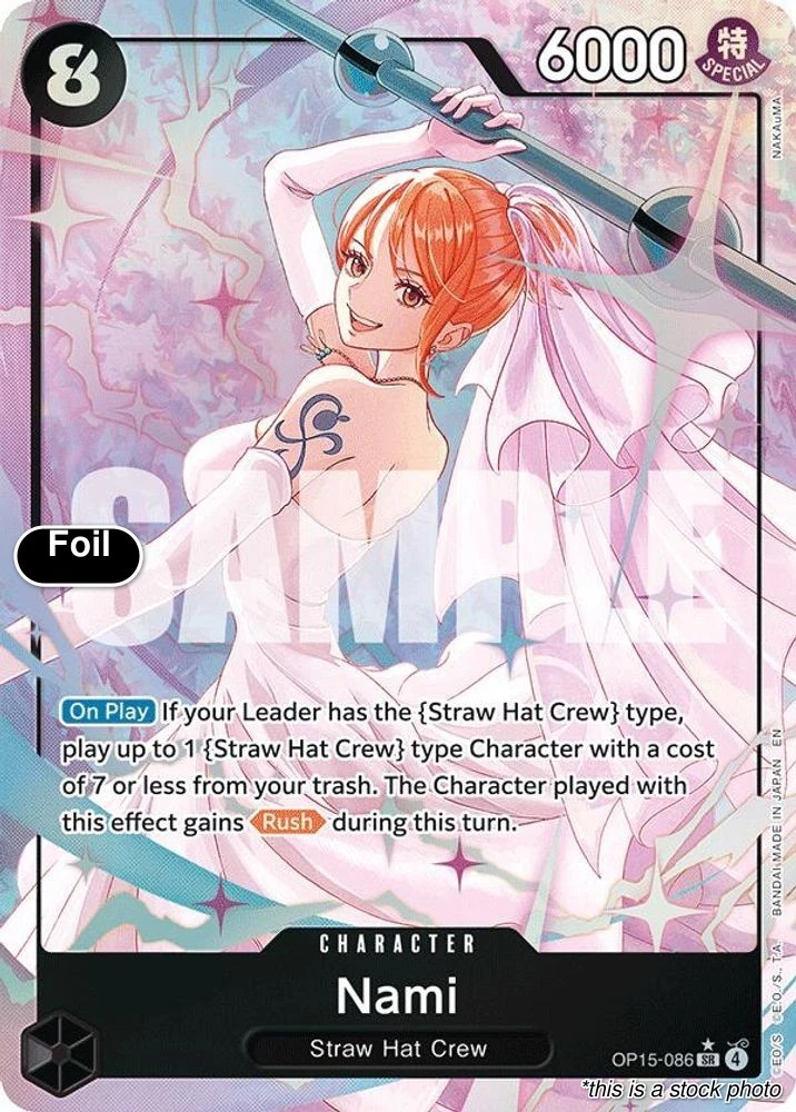 Nami OP15-086 Adventure on Kami's Island for sale | eBay
