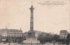 75 PARIS LA COLUMN DE JULLET PLACE DE LA BASTILLE