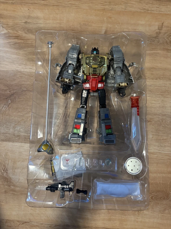 OBRA MAESTRA TRANSFORMERS TAKARA TOMY AMP-8 GRIMLOCK 25 COMPLETO Y AUTÉNTICO Foto 3 de 4