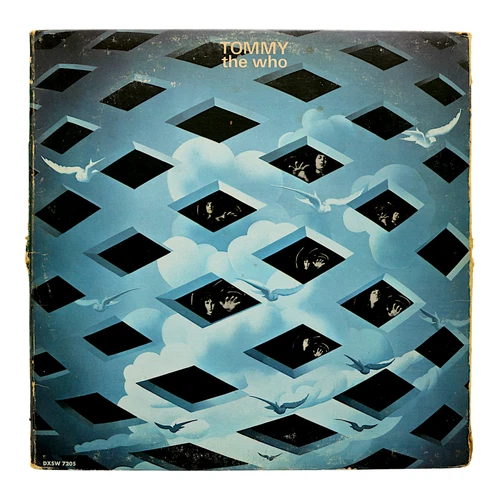 The Who Tommy 2LP Vinyl Decca DXSW 7205 VG