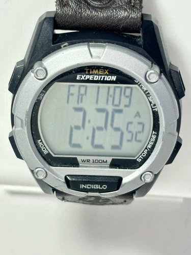 Timex Expedition Digital Watch, Indiglo, Chrono, Timer, Vintage Gifts For Him