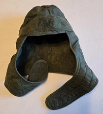 Vintage Vietnam Era US Army MQ-1 OD Pile Field Cap Ear Flap Hat Size 6 3/4