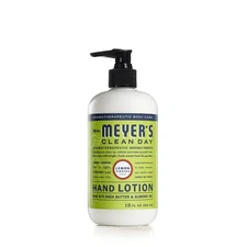 MRS. MEYER'S CLEAN DAY Hand Lotion, Long-Lasting, Non-Greasy, Lemon Verbena,12oz