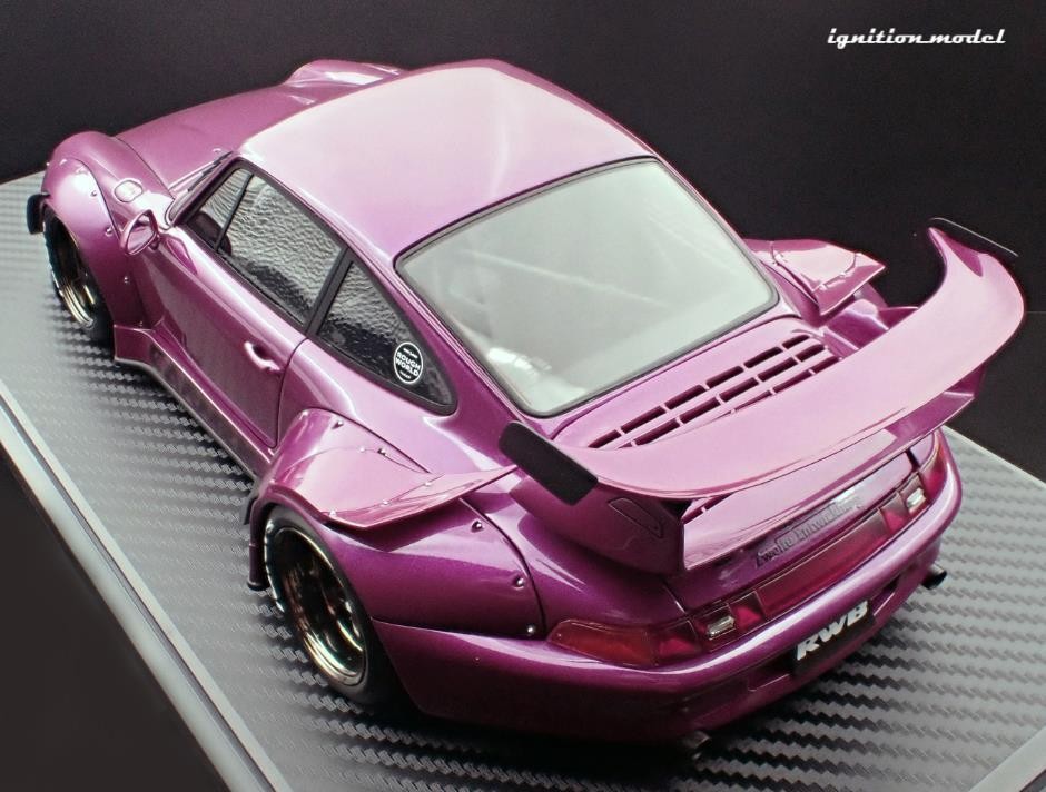 ミニカー ignition model 1:18 RWB purple Ignition Model 1:18 Porsche 930 RWB in Purple – Model Cars