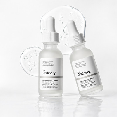 The Ordinary Niacinamide 10% + Zinc 1%, Smoothing Serum for Blemish-Prone Skin