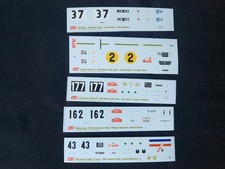 Décalcomanies (decals) Petites Fenêtres Blanches 1/43 Pour Maserati - Pour Maquettes, Occasion
