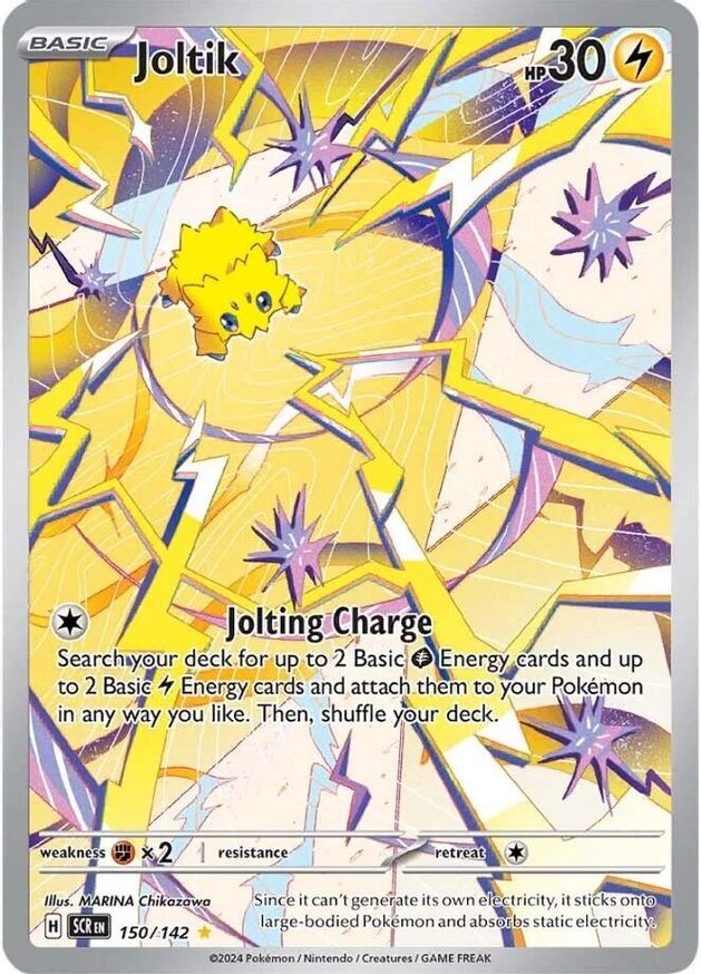 Pokemon Joltik (150/218) Stellar Crown NM HOLO