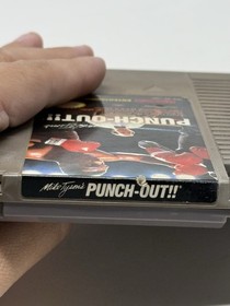 Mike Tyson's Punch-Out Nintendo Entertainment System NES aut&eacute;nticos prendedores limpios