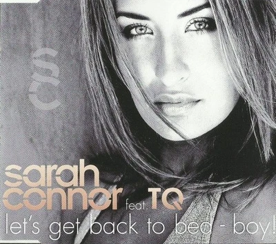 Sarah Connor Feat. TQ – Let's Get Back To Bed - Boy! (CD, Epic EPC 671209 5) - Imagen 1 de 4