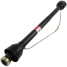 PTO Extender Drive Shaft w/Security Chain Fit For Wood Chippers Rotary Tillers