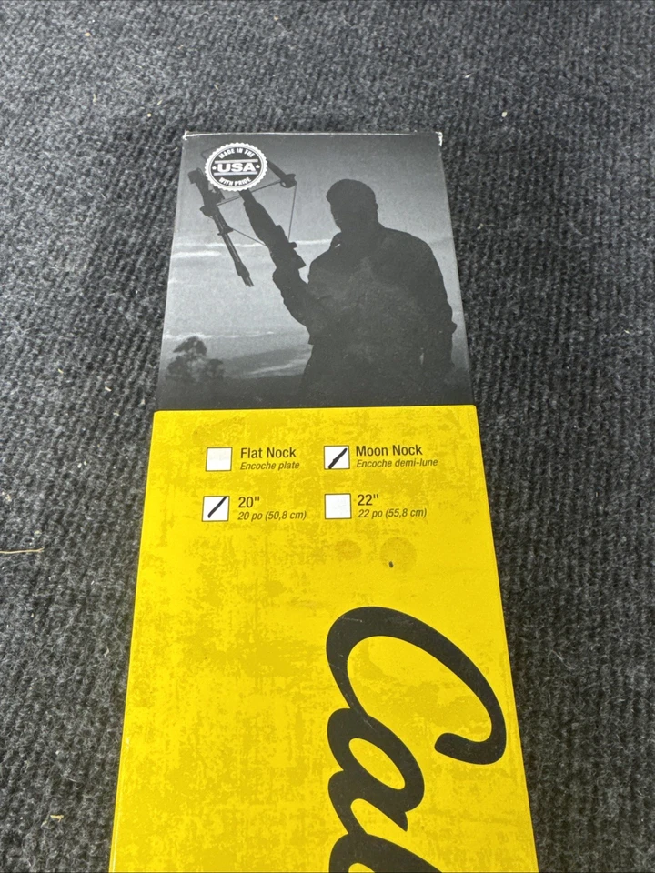 Carbon Express 20” Crossbow Bolts – Moon Nock – 6 Pack – New in Box Archery - Image 2 of 4