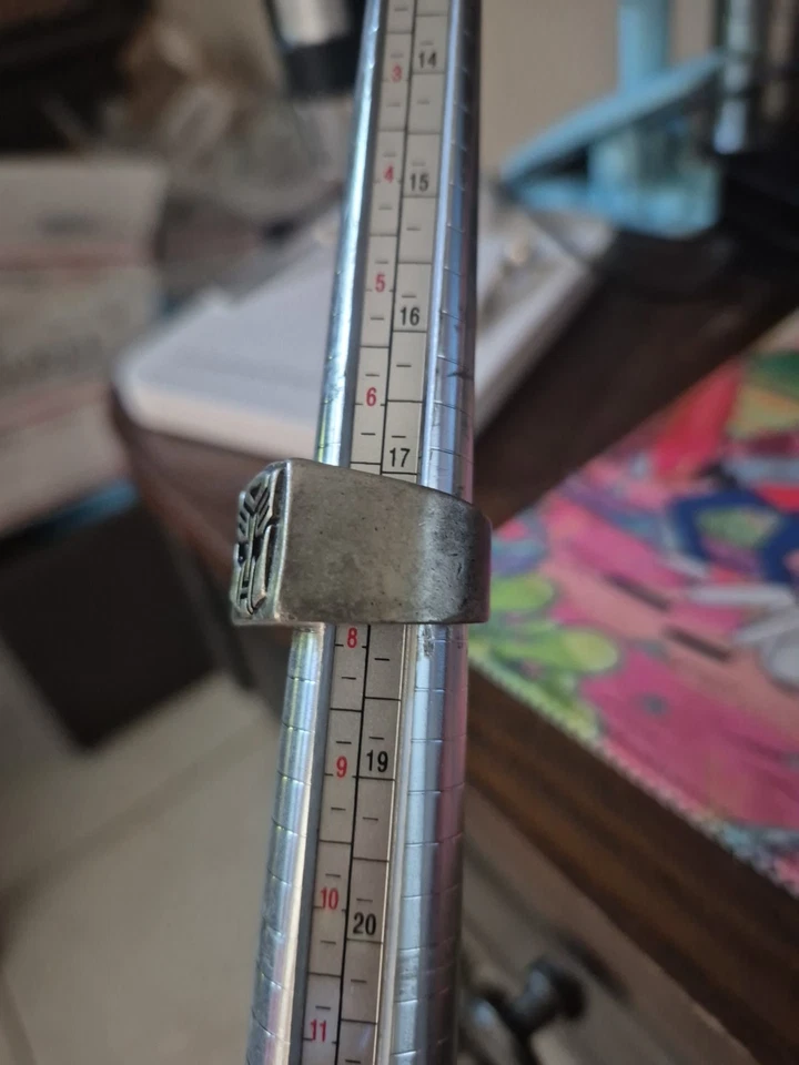 Anillo pesado para bicicleta Autobot Transformers 3D para motociclista Foto 4 de 4