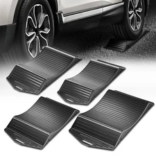 Auto Dynasty Tire Saver Ramps with Interlock Anti-Slip Pads Design, Car Tire ...