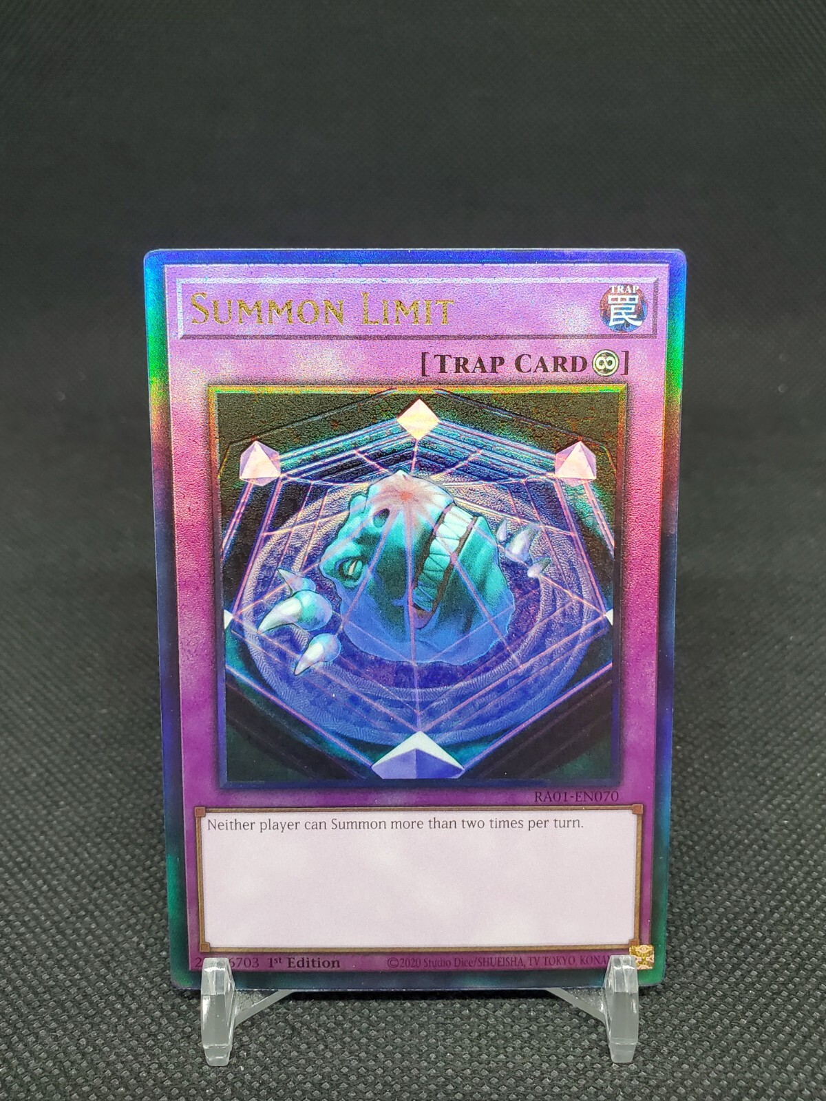 Summon Limit RA01-EN070 Prismatic Ultimate Rare 1st Edition Near Mint Yugioh TCG Card