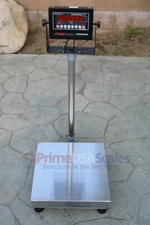 Optima Scales OP-915-1616 NTEP (Legal for Trade) 16" x 16" Bench Scale 200 lb