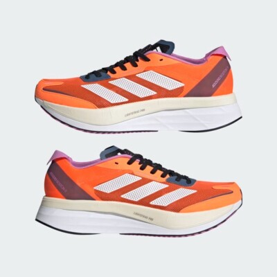 adidas Adizero Boston 11 Solar Orange GX6652, 100% AUTHENTIC with