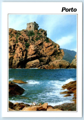 PORTO Ile de Beaute - Paradis d'ete CORSICA 4x6 Postcard